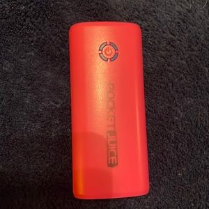 Pink Portable charger